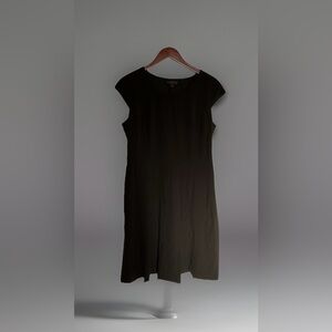 Anne Klein Vintage Classic Black Sleeveless Lined Pleated Women’s Dress Size 12